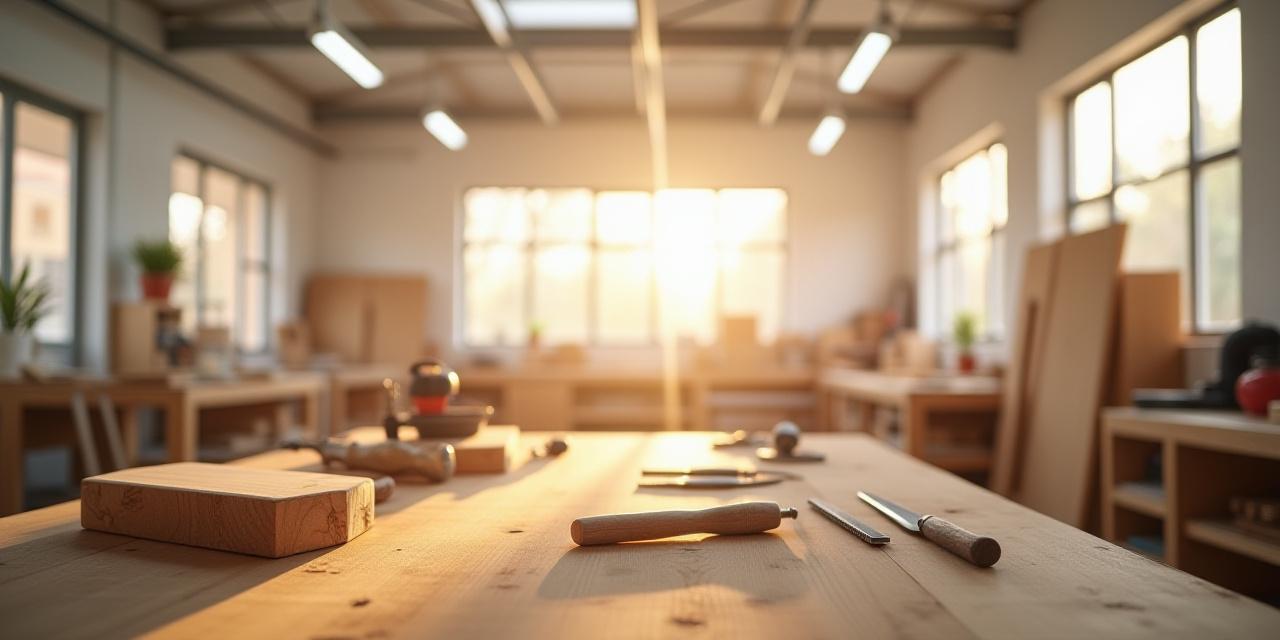 Secure woodworking studio environment